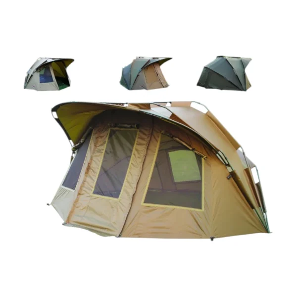 Šator Extra Carp Bivvy EXC Max 2 za ribolov vodootporni šator za 2 kreveta sa aluminijumskom konstrukcijom