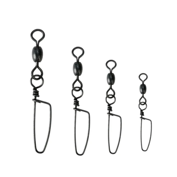 Crane Swivel & Coastlock Snap Virbla sa kopčom Fil Fishing Crane Swivel Coastlock Snap jaka virbla za pecanje sa kopčom pakovanje 5 komada