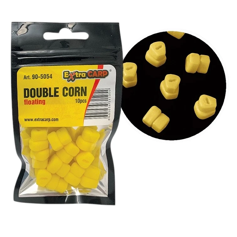 Extra Carp Double Corn dupli plivajući kukuruz žuti pop up mamac za šaranski ribolov