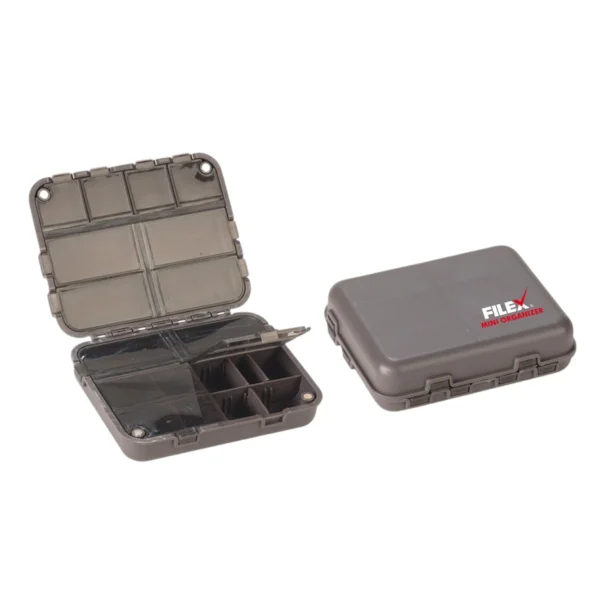Kutija Filex Mini Organizer 120x100x35mm dvostrana kutija za sitan ribolovački pribor sa magnetnim zatvaranjem