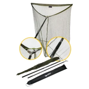 Meredov Extra Carp EXC Superior Landing Net sa velikim ramom i dubokom mrežom za šaranski ribolov