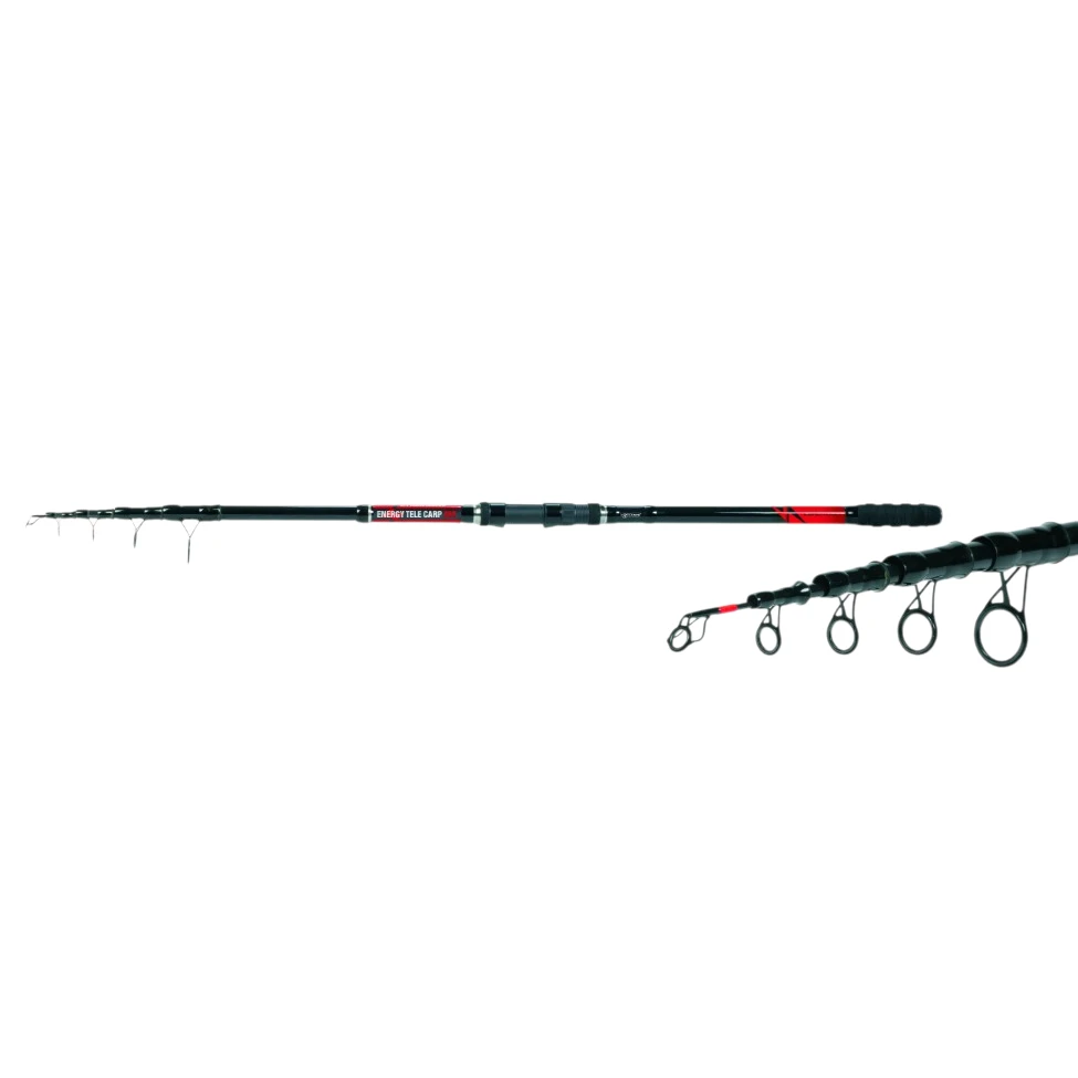 Šaranski štap Extra Carp Energy Tele Carp 3,6m 3,5lb teleskopski štap za šaranski ribolov sa kompozitnim blankom i SiC sprovodnicima