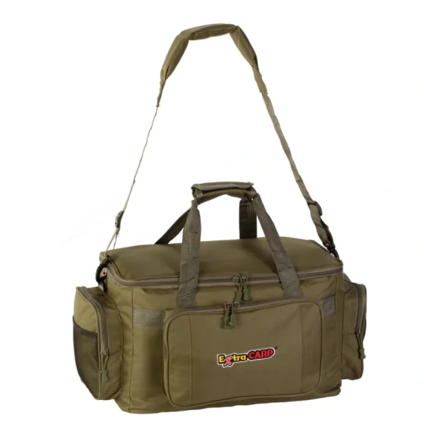 Extra Carp Rapid Bag 48x30x25cm ribolovačka torba 600D EXC Olive sa više džepova i gumenim dnom