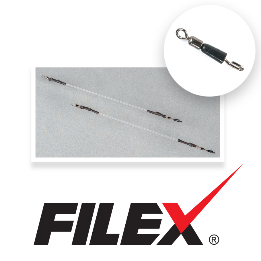 Fil Fishing Feeder Gum Links Q.C. Swivel 1mm feeder guma za amortizaciju i sigurniji ulov