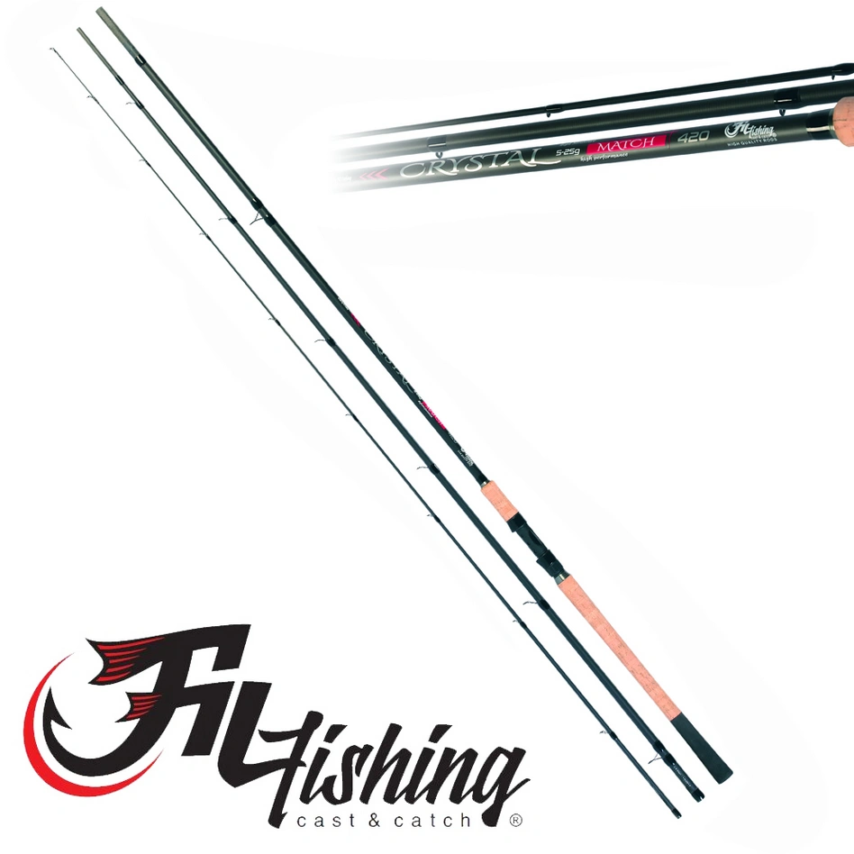 Fil Fishing Crystal Match 4,20m match štap za plovak 5-25g 30T karbon 16 SiC sprovodnika plutana drška