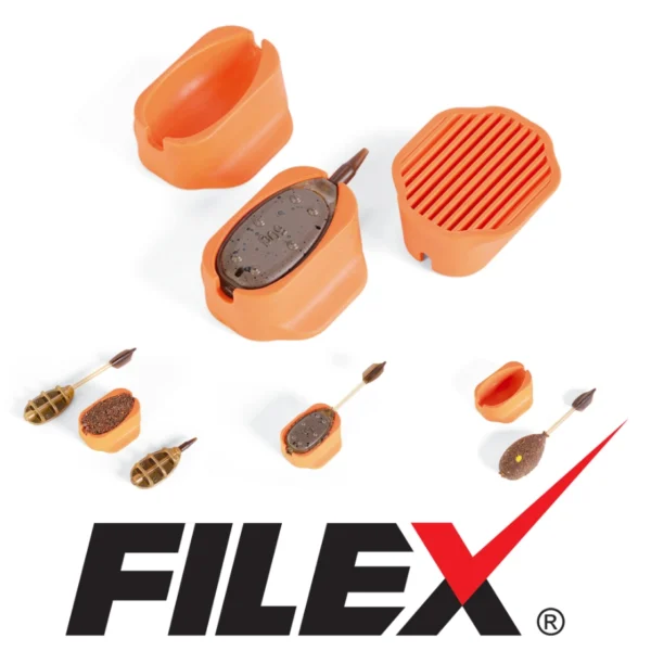 Kalup Filex Pro Method Rubber Mould fluo orange gumeni kalup za method hranilice za brzo punjenje prihrane