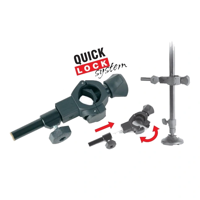 Filex Quick Lock sistem za montažu držača i opreme na ribolovačku stolicu sa jednim klikom