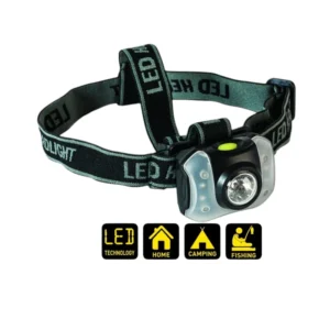 Head Lamp 404L Lampa za glavu Extra Carp Head Lamp 404L LED ribolovačka lampa sa crvenim i belim svetlom za noćni ribolov