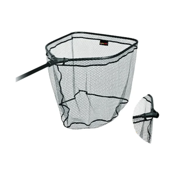 Meredov Extra Carp Landing Net EXC 7060 sa gumenom mrežom i velikim okvirom za prihvat ribe