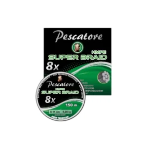 Najlon upredeni Pescatore 8X - 0,10mm Najlon upredeni Pescatore 8X 0,10mm sa velikom nosivošću i preciznim zabacivanjem