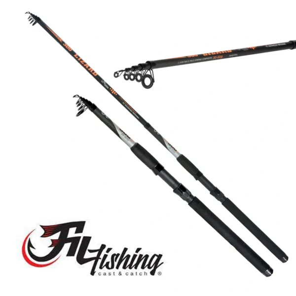 Fil Fishing Lizard 3m teleskopski ribolovački štap 30-60g za dubinku sa EVA rukohvatom