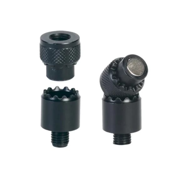 Extra Carp Magnetic Connector je moderan i praktičan magnetni konektor namenjen brzom i jednostavnom postavljanju ribolovačke opreme na bankstick ili rod pod. Dizajniran je za šarandžije koji žele efikasno podešavanje sistema bez gubljenja vremena. Opremljen je snažnim magnetnim sistemom koji omogućava sigurnu, ali i lako odvojivu vezu. Zahvaljujući tome, postavljanje i uklanjanje signalizatora, držača i dodatne opreme postaje brzo i jednostavno. Konektor omogućava i podešavanje u više uglova, što pruža veću fleksibilnost pri pozicioniranju opreme u zavisnosti od uslova na vodi i načina ribolova. Izrađen je u crnoj boji, što mu daje diskretan izgled i dobro se uklapa uz ostalu ribolovačku opremu. Karakteristike: Magnetni sistem povezivanja Brza montaža na bankstick i rod pod Podešavanje u više uglova Kompatibilan sa signalizatorima i držačima Boja: crna Namena: šaranski ribolov
