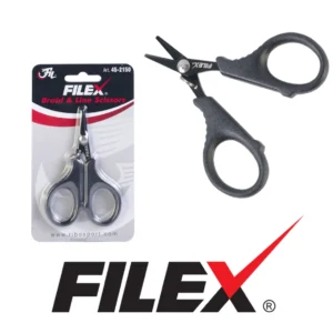 filex braid line scissors Filex Braid & Line Scissors 9,5cm ribolovačke makaze od nerđajućeg čelika za najlon i pletenicu