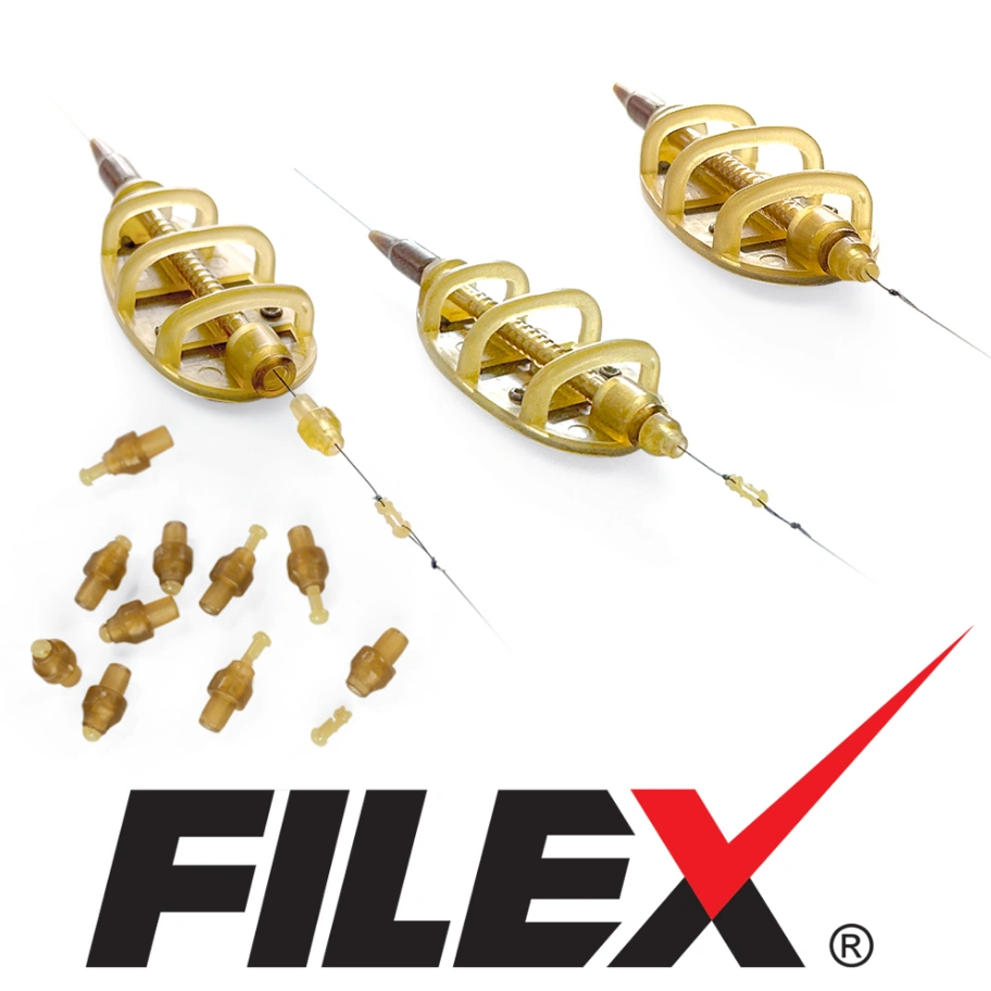 Konektor Filex Q.C. Connector camo brown konektori za brzu izmenu predveza na method hranilicama