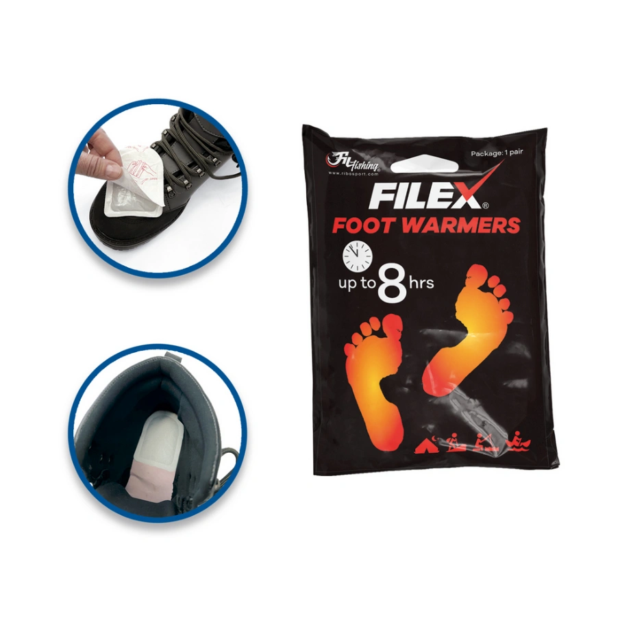 Filex Full Foot Warmers grejači za stopala jednokratni ribolovački toplotni ulošci za obuću