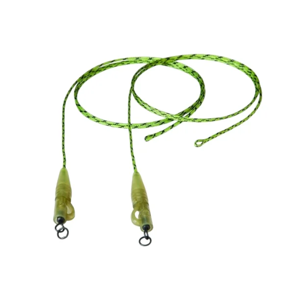 Extra Carp System with Lead Clip gotov šaranski sistem 60cm kamuflažni leadcore braon kopča virbla br 8