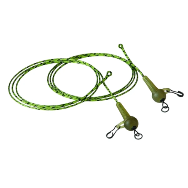 Extra Carp Lead Core System with Safety Sleeves kamuflažni leadcore 60cm safety sleeve braon virbla br 8