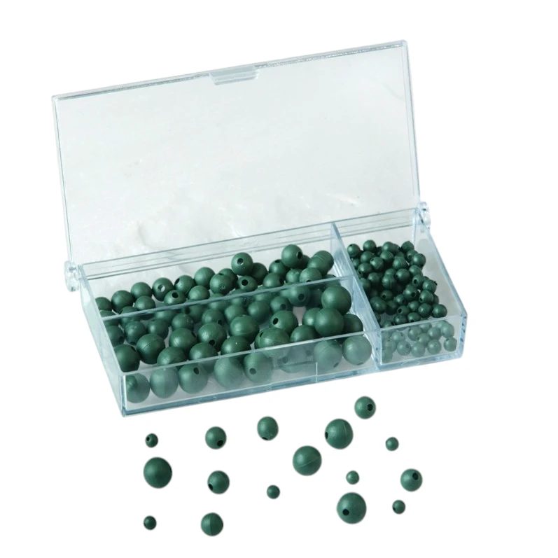 Extra Carp Rubber Beads Set 4028 gumene kuglice u kutiji 4mm 6mm 8mm