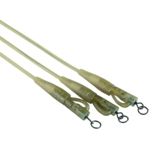 Safety Clips with Camo Tubing gotov šaranski sistem 30 cm kamuflažna tuba virbla sa alkom br 8
