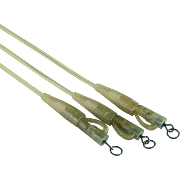 Safety Clips with Camo Tubing gotov šaranski sistem 30 cm kamuflažna tuba virbla sa alkom br 8
