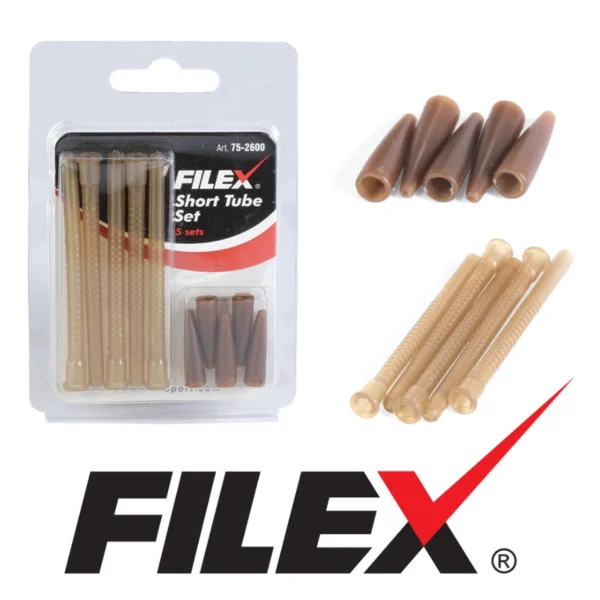 Filex Q.C. Short Tube Set set kratkih cevčica i tail rubbera za method hranilice u feeder ribolovu