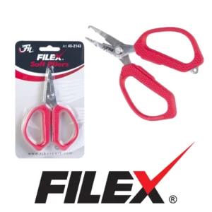 soft pliers Filex Soft Pliers 12cm ribolovačka klešta sa sečicama i alatom za udice i split ring alkice