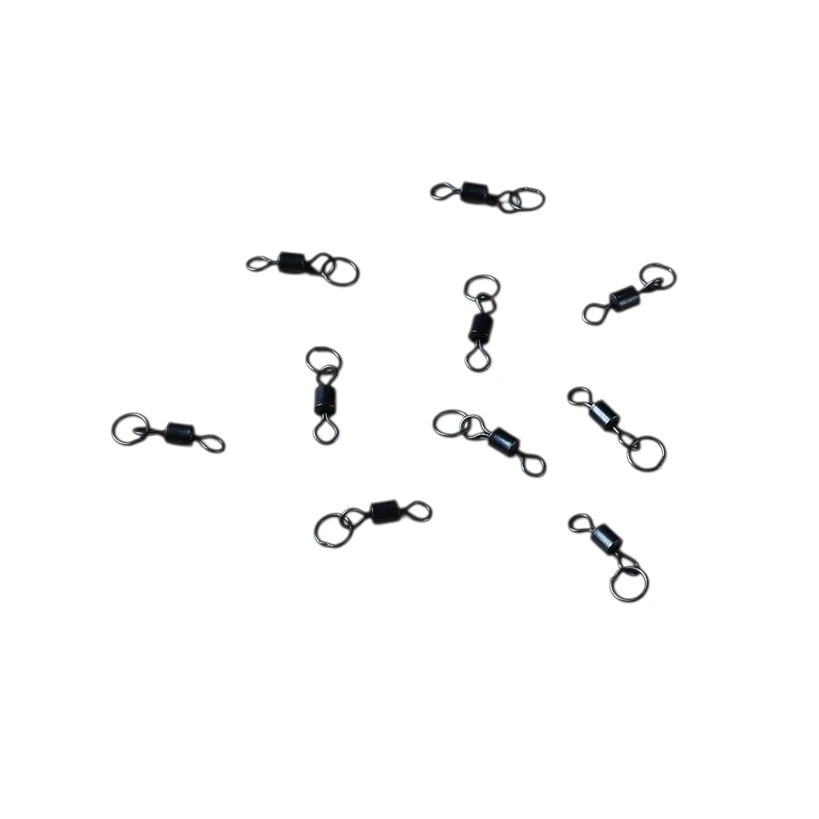 Extra Carp Swivel Rings roling virbla sa prstenom veličina 8 EU za šaranski ribolov