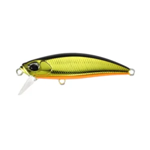 MCC4054 Metal Black Gold1 Vobler Spearhead Ryuki 46S DUO potapajući minnow 46 mm za pastrmku i klena.