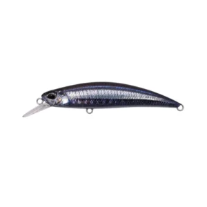 SHO0568 Real Silver Nago Vobler Spearhead Ryuki 70S DUO tonući minnow 70 mm za rečne grabljivice.