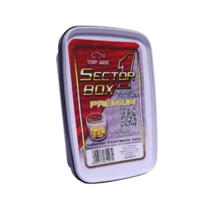 TOP MIX SECTOR 1 BOXX Premium set sa peletima, Vafters mamcem i betain tečnošću.