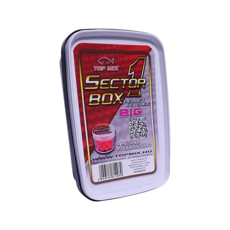 TOP MIX SECTOR 1 BOXX method feeder set sa peletima, Vafters mamcem i betain tečnošću.