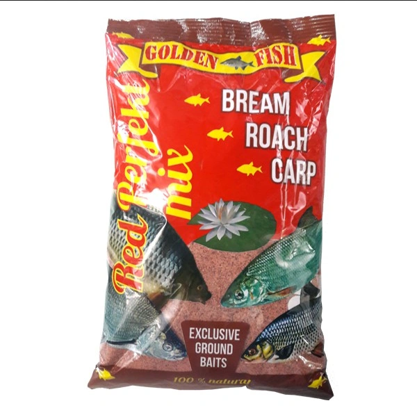 Prihrana Golden Fish Red Mix za ribolov šarana i šaranskih vrsta riba.