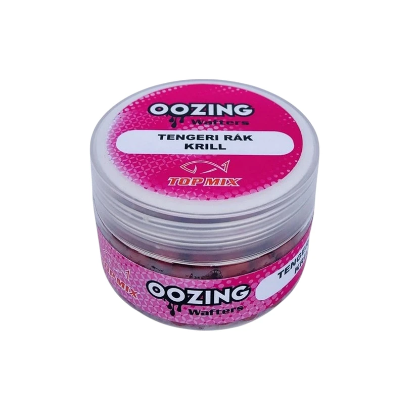 Wafteri Top Mix OOZING method feeder mamci 8x6 i 8x8 mm za šarana sa efektom ispuštanja boje i arome.