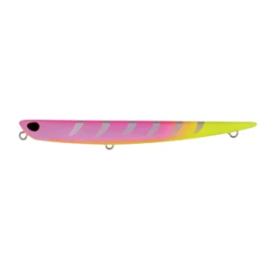 ACC0418 Mat Pink Gigo Bay Ruf Manic 115 DUO tonući pencil vobler za morski ribolov.