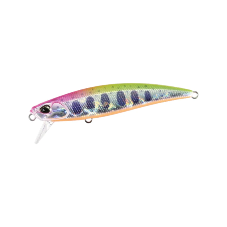 Vobler Spearhead Ryuki 71S DUO potapajući minnow za ribolov pastrmke u rekama.