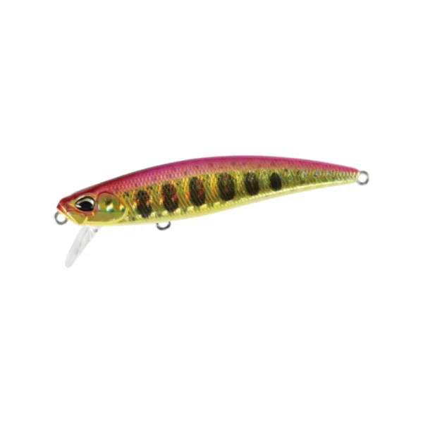 AHA4052 Peach Gold Yamame1 Vobler Spearhead Ryuki 71S DUO potapajući minnow za ribolov pastrmke u rekama.