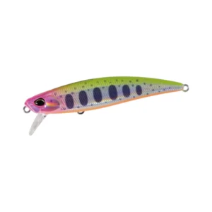 Vobler Spearhead Ryuki 71S DUO potapajući minnow za ribolov pastrmke u rekama.