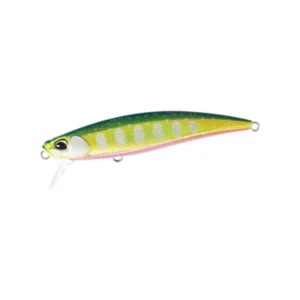 Vobler Spearhead Ryuki 71S DUO potapajući minnow za ribolov pastrmke u rekama.