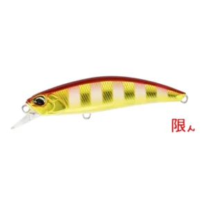 ASA4091 UV Red Gold Zebra Glow1 Vobler Spearhead Ryuki 60S SW DUO potapajući minnow za morski ribolov.