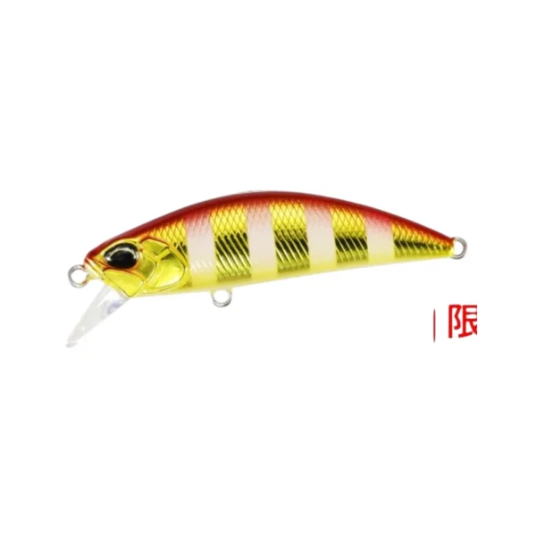 ASA4091 UV Red Gold Zebra Glow2 Vobler Spearhead Ryuki 50S SW DUO potapajući minnow za morski ribolov.