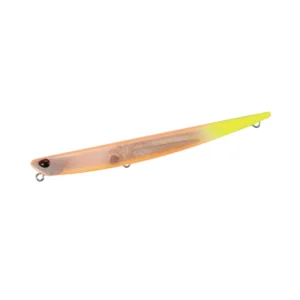 CCC0556 Double Orange CH Tail Bay Ruf Manic 115 DUO tonući pencil vobler za morski ribolov.