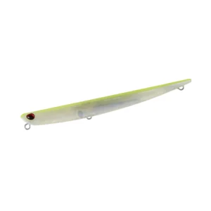 CLB0230 Ghost Pearl Chart Bay Ruf Manic 115 DUO tonući pencil vobler za morski ribolov.
