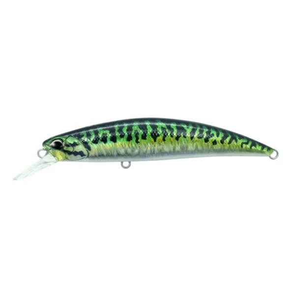 CPA0263 Green Mackerel2 Vobler Spearhead Ryuki 80S SW DUO potapajući minnow za morski ribolov.