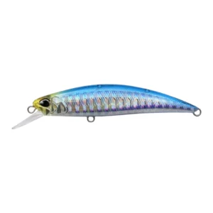 DHN0172 Clear Blue Back2 Vobler Spearhead Ryuki 70S SW DUO potapajući minnow za morski ribolov.
