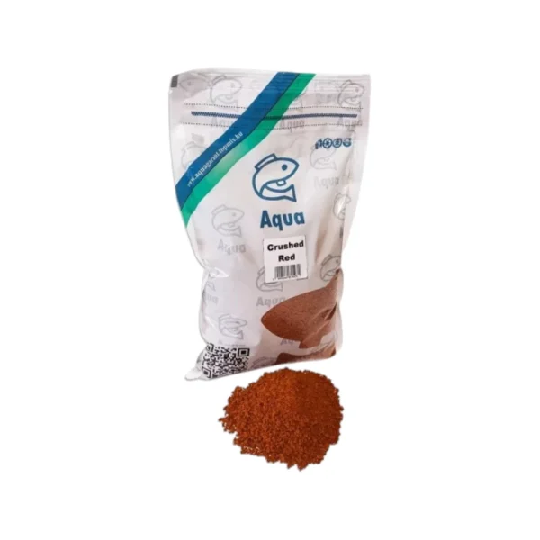 Pelet Aqua Garant Crushed RED 800 g drobljeni crveni pelet za prihranu šarana.