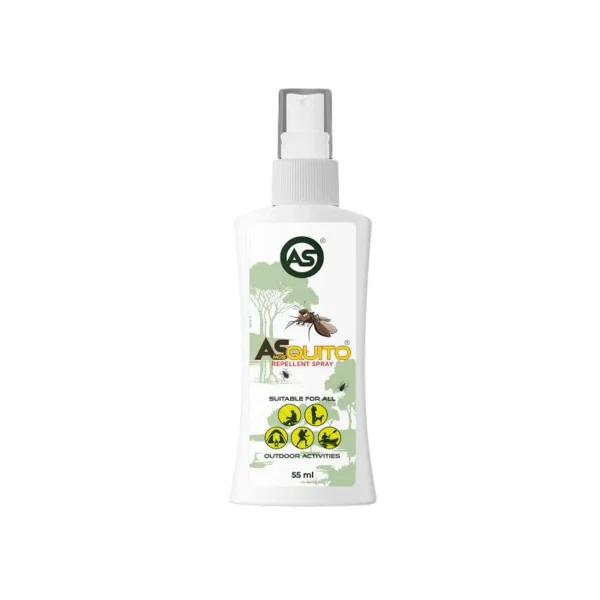as sprej protiv komaraca Sprej protiv komaraca ASQUITO Repellent 55 ml za zaštitu od komaraca i krpelja.