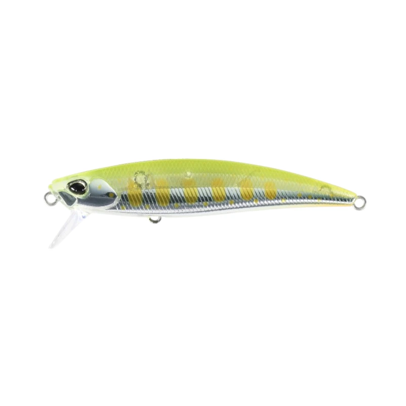 Vobler Spearhead Ryuki 71S DUO potapajući minnow za ribolov pastrmke u rekama.